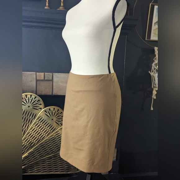 Talbots camel tan wool pencil skirt 2p - Picture 1 of 9